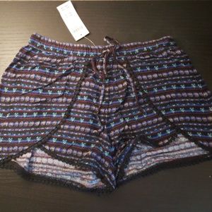 Hollister Soft Printed Shorts - XS